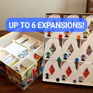HEAT Board Game Insert – Future Proof: Up to 6 Expansions, Sleeved Cards (Digital Files)