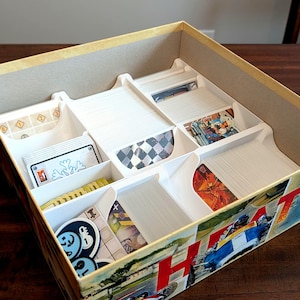 HEAT Board Game Insert: Future Proof - Up to 6 Expansions (plus Legends), with Sleeved Cards (Digital Files)