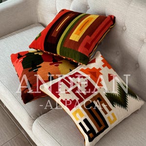 Handwoven Andean Cushions – Peruvian Textile Art