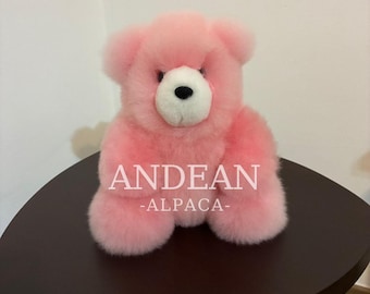 手作りベビーアルパカファーテディベア｜ペルー産ぬいぐるみ - Etsy 日本