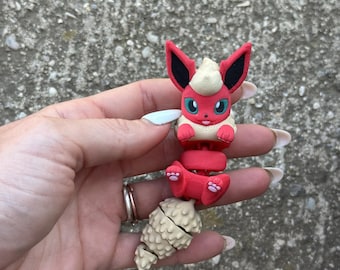 Flexi Flareon File 3MF Schlüsselanhänger