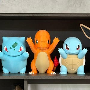 Pokemon Window/ Pokémon cute File 3MF - Action Figure Pokemon - Starters