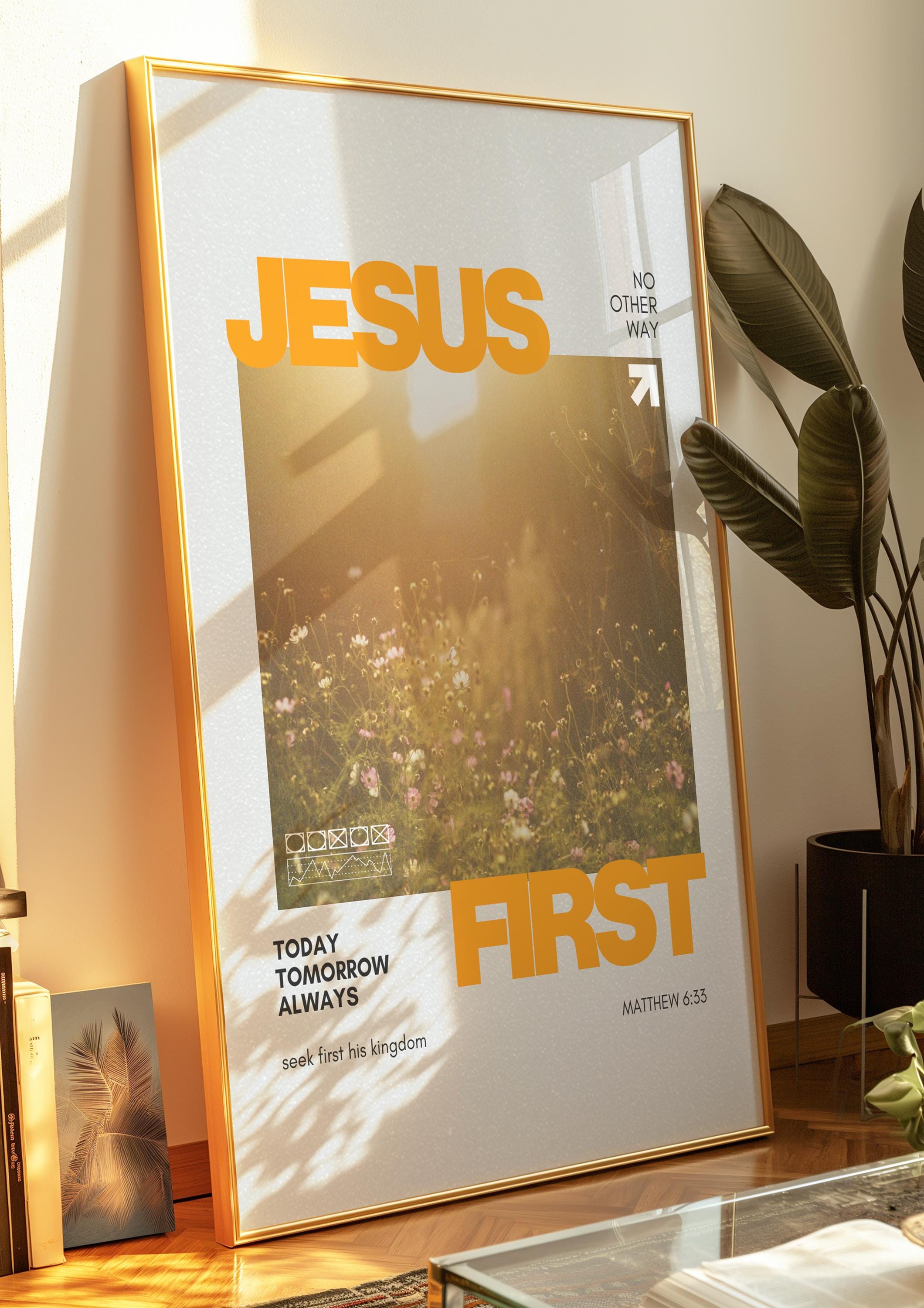 Christian Poster Digital Wall Art, Aesthetic Christian Wall Art ...