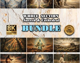 Sacred & Cathedral Mega Bundle for Samsung Frame TV - 8K Sacred Icons Art