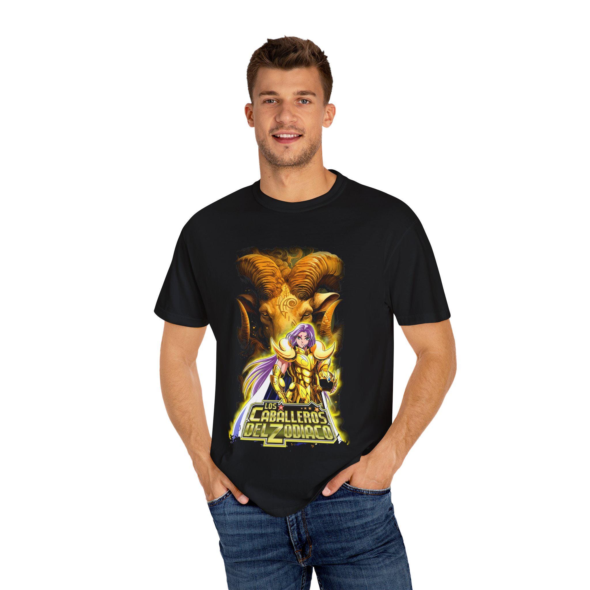Saint Seiya Aries Mu T-shirt: Vintage Anime Zodiac Knights Tee - Etsy