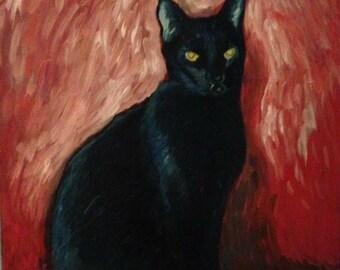 Custom Pet Painting Gift for Dog & Cat Lovers