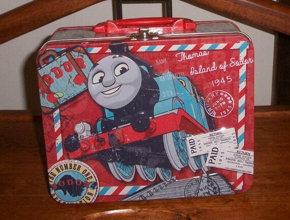 thomas the train metal lunch box