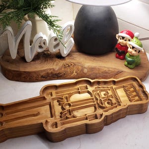 Christmas Decor | Wooden Nutcracker Decorations & Festive Figurines for Holiday Home | Unique Ornaments for Joyful Celebrations