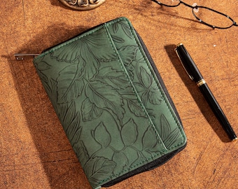 Personalization PU Leather Pen Case, Travel Pen Storage Pouch, Fountain Pen Case, Pencil Bag, Pen Organizer Storage Holder, Christmas Gift
