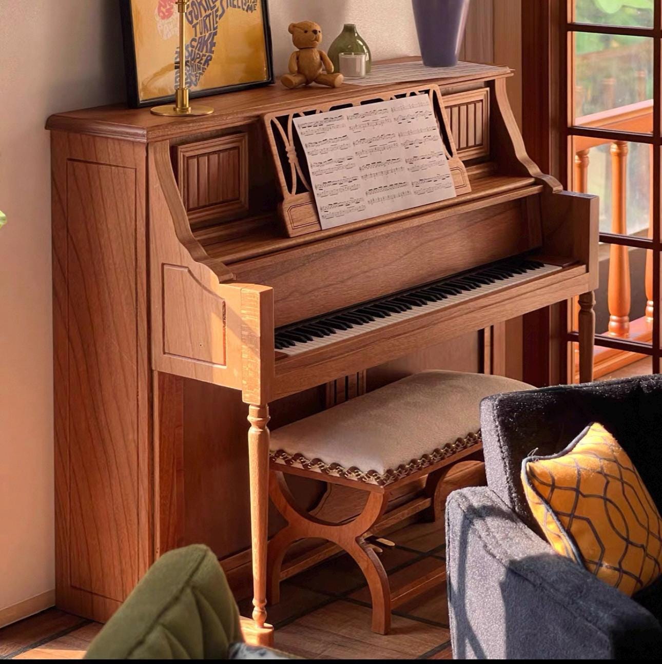 Antique toy piano - Etsy 日本