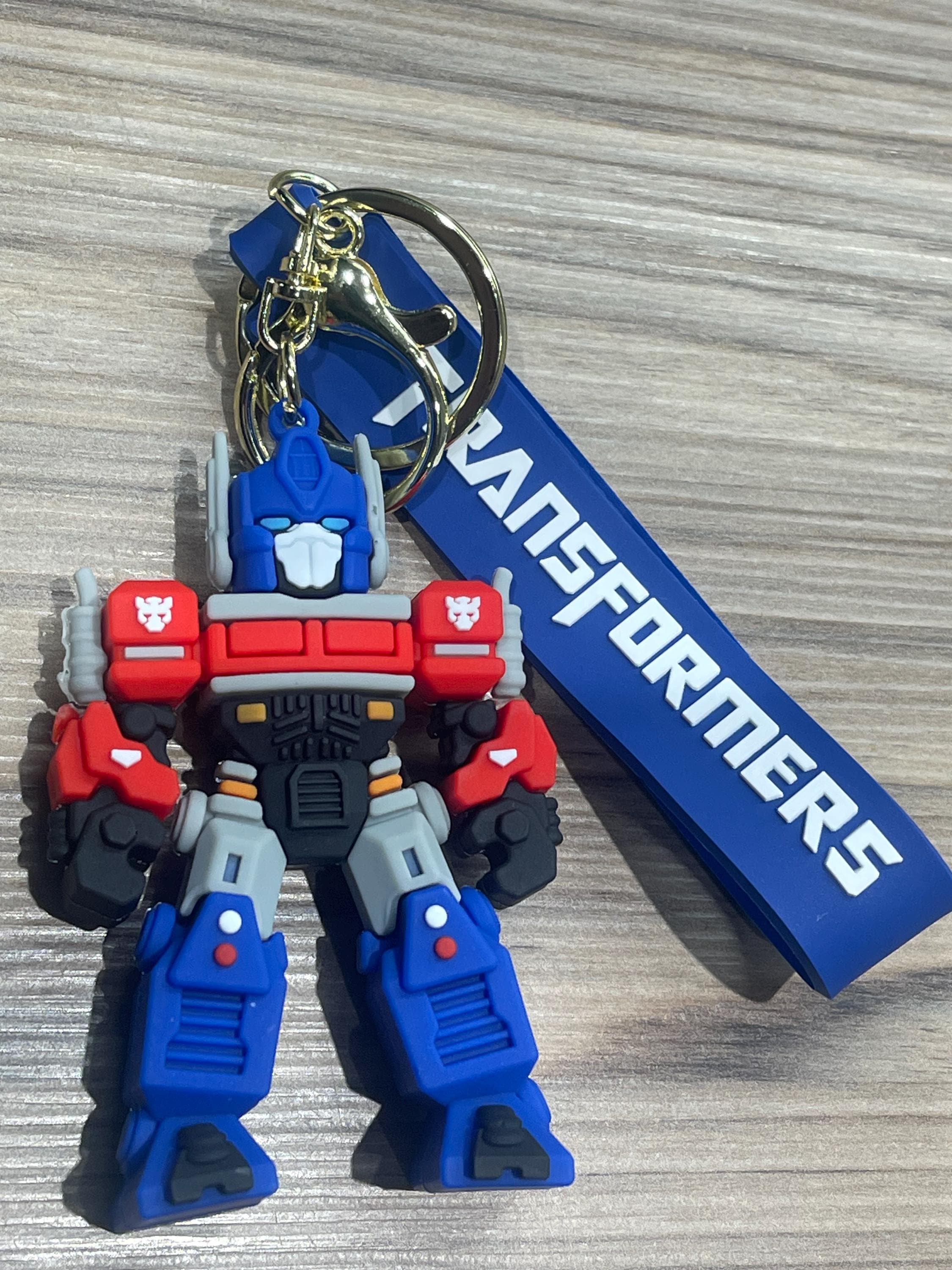 A Transformer "OPTIMUS PRIME" 3D Keychain Keyring pendant