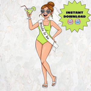 Margs & Matrimony ヘン・ドゥー・グラフィック | フィエスタ・ブライド・バチェロレッテ・パーティー デジタルダウンロード カスタムヘアカラー | ヘンパーティーロゴ | ブライダルシャワーの記念品