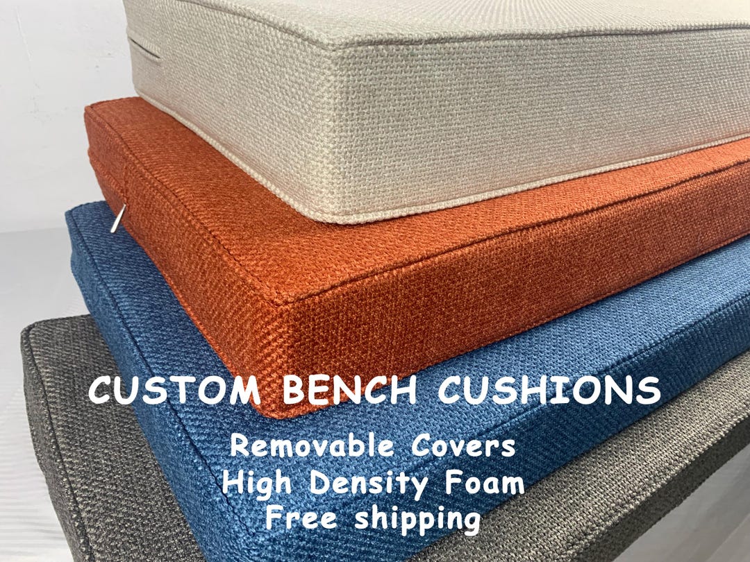 Custom Size Bench Cushion Window Seat Cushion Indoor Outdoor Cushion