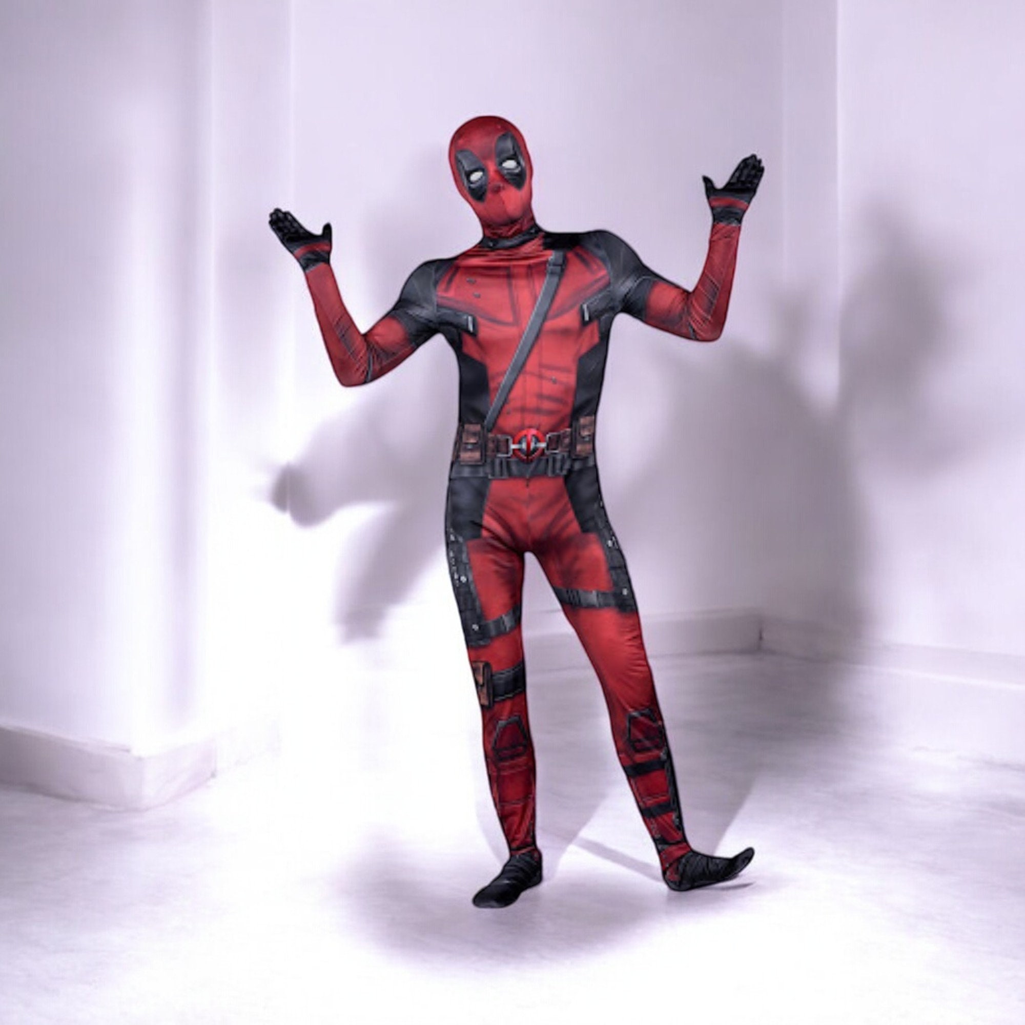 Deadpool Kids Halloween Costume Etsy