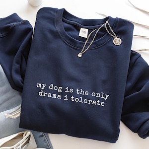 Funny Dog Moms Shirt, Animal Lover Gift for mom, Dog Crewneck, Dog Person Hoodie, Dog lovers sweater, Gifts for bff, Dog mom sweatshirt