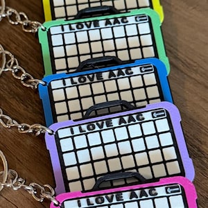 Mini iPad AAC-nyckelring – Stärk kommunikationen, en nyckelring i taget!