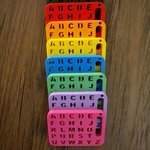 Mini S2C Letter Board Keychain – Empower Communication, One Keychain at a Time! image 4