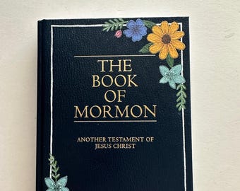 Custom Painted Book of Mormon