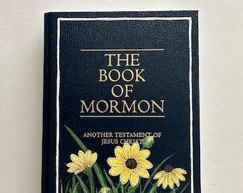 Custom Painted Book of Mormon
