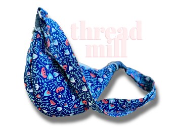 The "Half-Moon Hottie" Sling Backpack: Where Boho Meets Bold