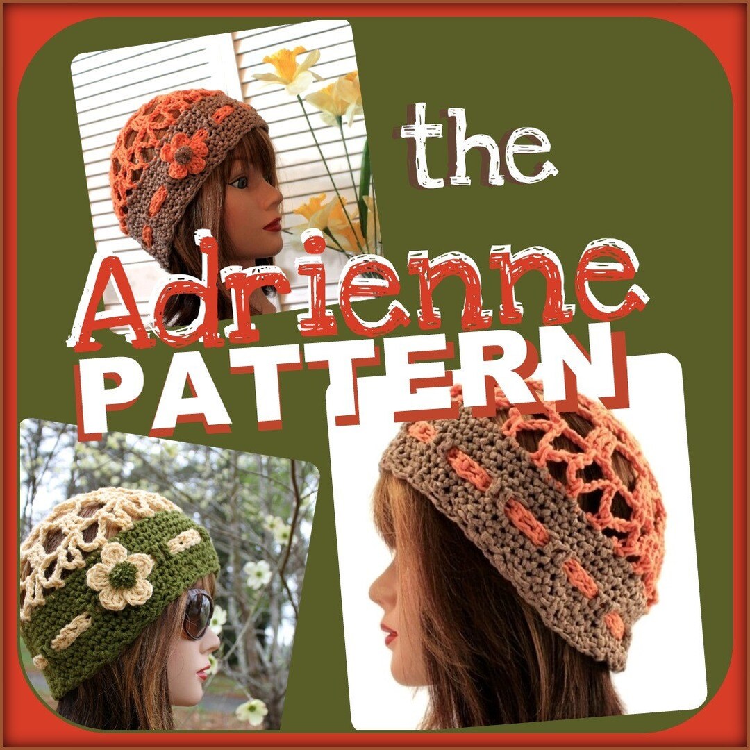 PATTERN - the ADRIENNE Beach Hat Photo Tutorial - Permission to Sell - Etsy