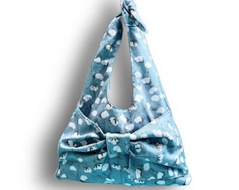 Bow Knot Tote Bag: Whimsical Elegant Carryall