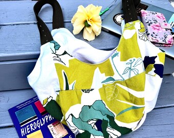 Bubble Bag - large canvas tote