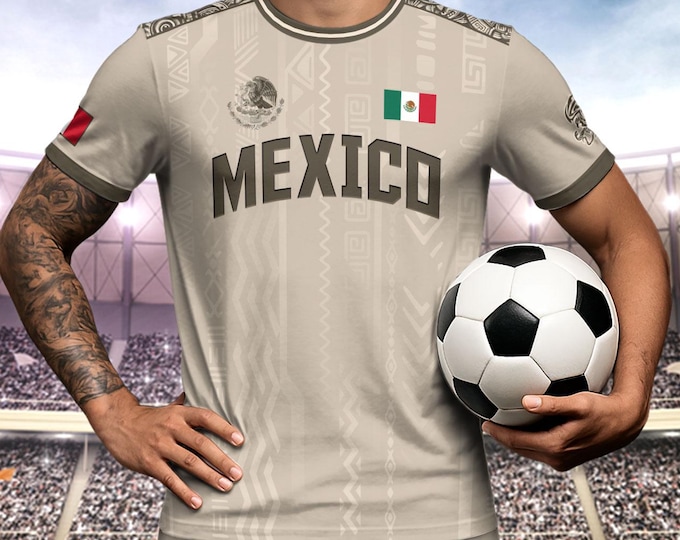 Mexican Jersey Soccer, Mexico Soccer Jersey For Men, Mexican Soccer Jerseys, Soccer Jerseys Gift For Mexican Soccer Players, Game Day Shirts