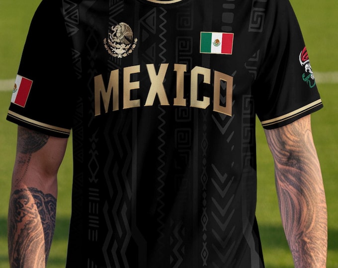 Mexican Jersey Soccer, Mexico Soccer Jersey For Men, Mexican Soccer Jerseys, Soccer Jerseys Gift For Mexican Soccer Players, Game Day Shirts