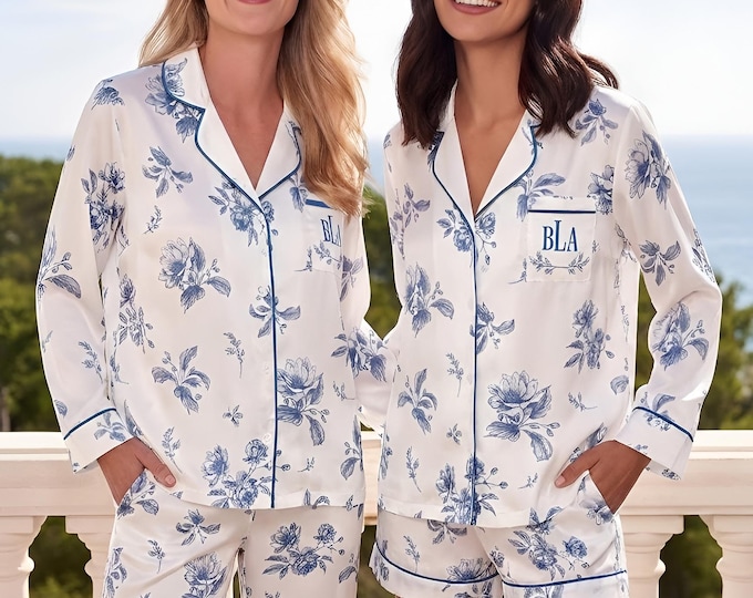 SATIN PAJAMA SET