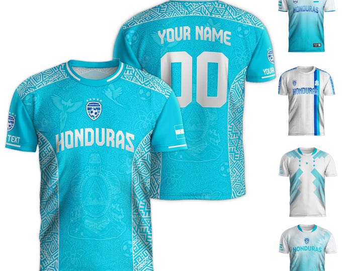 Custom Honduran Soccer Jerseys, Honduras Jersey Men, Customized Jersey Honduras Players, Personalized Retro Soccer Jerseys For Men and Kid