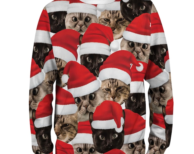 Custom Pet Face Christmas Sweater for Men Women, Custom Ugly Sweater with Photo, Pet Christmas Sweatshirt, Funny Xmas Jumper Gift Holiday