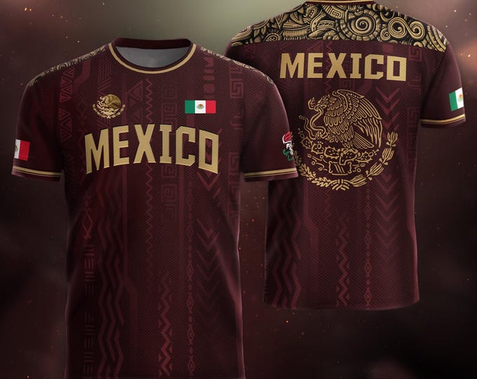 Mexican Jersey Soccer, Mexico Soccer Jersey For Men, Mexican Soccer Jerseys, Soccer Jerseys Gift For Mexican Soccer Players, Game Day Shirts