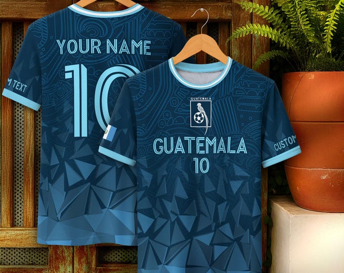 Personalized Guatemala Jersey Soccer, Custom Name Guatemalan Soccer Jersey, Custom Guatemala Soccer Jersey For Men, Soccer Team Jerseys