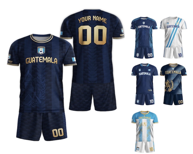 Personalized Guatemala Jersey Soccer, Custom Name Guatemalan Soccer Jersey, Custom Guatemala Soccer Jersey For Men, Soccer Team Jerseys