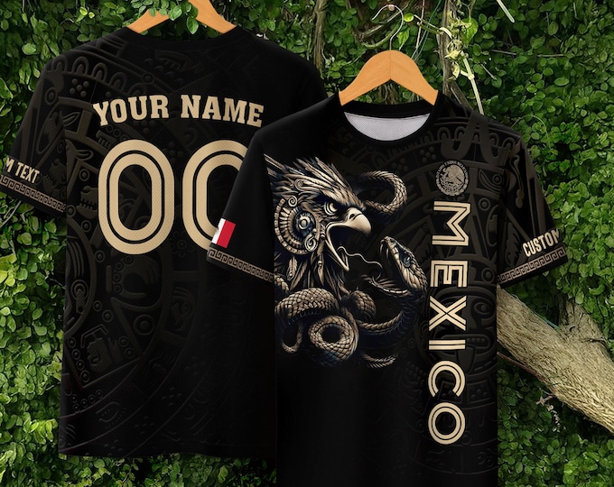 Personalized Mexican Jersey Soccer, Custom Name & Number Mexican Soccer Jerseys, Custom Mexico Soccer Jersey For Men and Kid, Soccer Jerseys