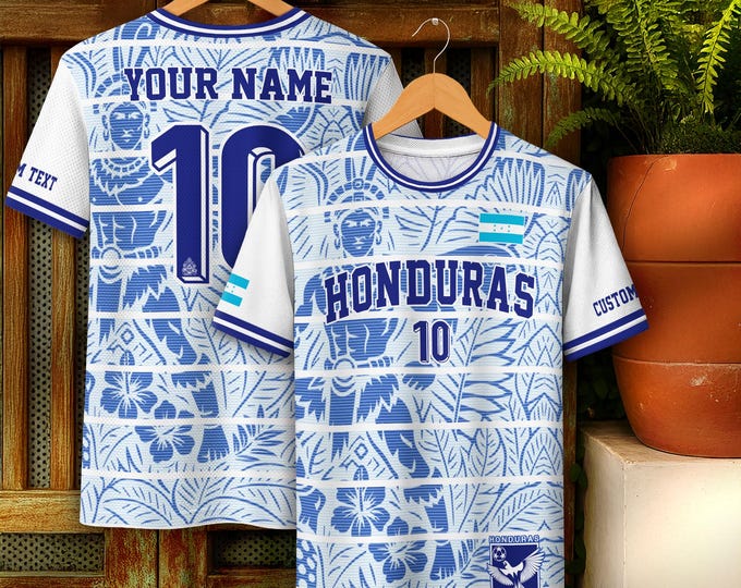 Custom Honduran Soccer Jerseys, Honduras Jersey Men, Customized Jersey Honduras Players, Personalized Retro Soccer Jerseys For Men and Kid