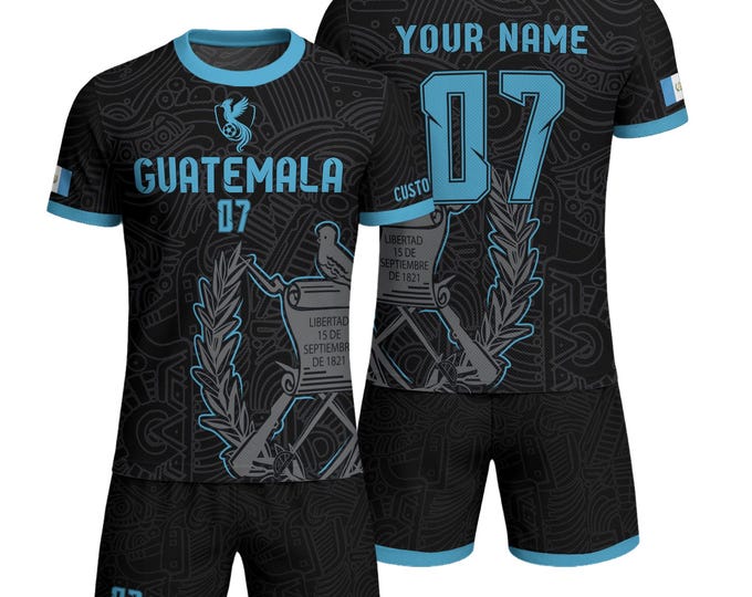 Personalized Guatemala Jersey Soccer, Custom Name Guatemalan Soccer Jersey, Custom Guatemala Soccer Jersey For Men, Soccer Team Jerseys