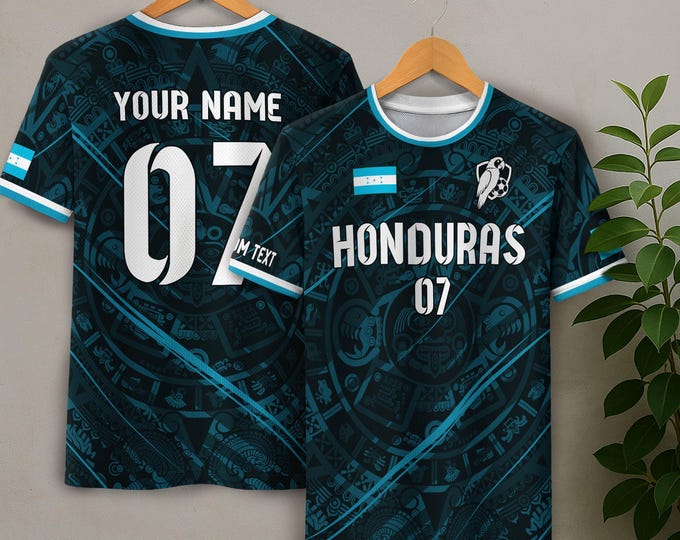 Custom Honduran Soccer Jerseys, Honduras Jersey Men, Customized Jersey Honduras Players, Personalized Retro Soccer Jerseys For Men and Kid