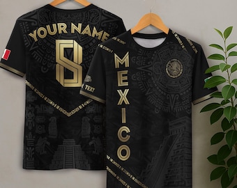 Personalized Mexican Jersey Soccer, Custom Name & Number Mexican Soccer Jerseys, Custom Mexico Soccer Jersey For Men and Kid, Soccer Jerseys