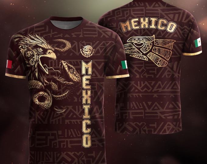 Mexican Jersey Soccer, Mexico Soccer Jersey For Men, Mexican Soccer Jerseys, Soccer Jerseys Gift For Mexican Soccer Players, Game Day Shirts