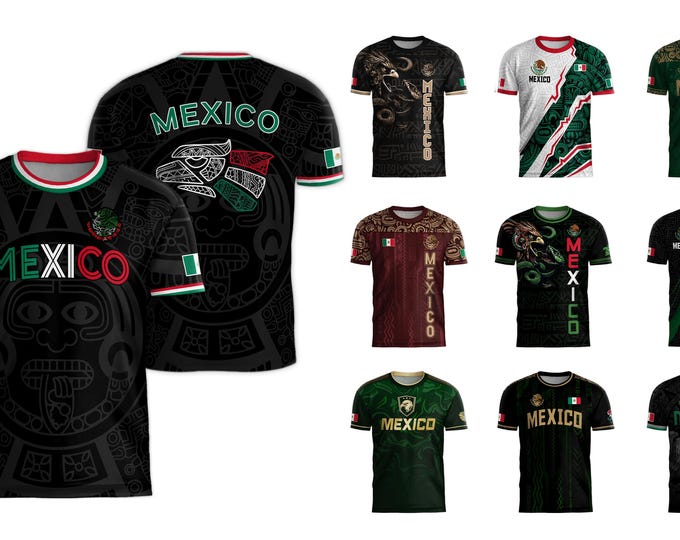 Mexican Jersey Soccer, Mexican Team Soccer Jerseys, Mexico Soccer Jersey For Men and Kid, Soccer Jerseys Gift For Mexican Soccer Players
