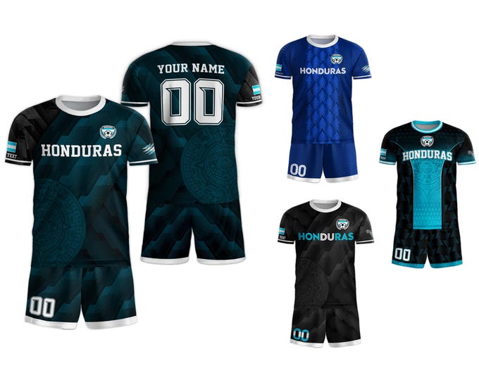 Custom Honduran Soccer Jerseys, Honduras Jersey Men, Customized Jersey Honduras Players, Personalized Retro Soccer Jerseys For Men and Kid