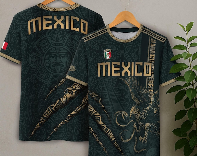 Mexican Jersey Soccer, Mexico Soccer Jersey For Men, Mexican Soccer Jerseys, Soccer Jerseys Gifts For Mexican Soccer Players