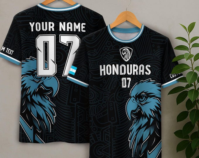Custom Honduran Soccer Jerseys, Honduras Jersey Men, Customized Jersey Honduras Players, Personalized Retro Soccer Jerseys For Men and Kid