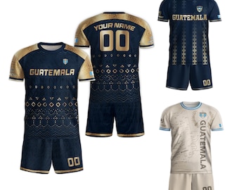 Personalized Guatemala Jersey Soccer 2024, Custom Name Guatemalan Soccer Jersey, Custom Guatemala Soccer Jersey For Men, Soccer Team Jerseys