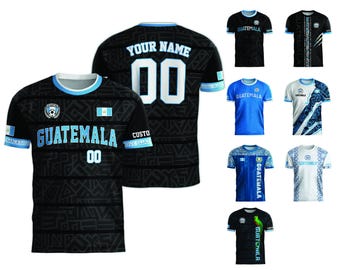 Personalized Guatemala Jersey Soccer, Custom Name Guatemalan Soccer Jersey, Custom Guatemala Soccer Jersey For Men, Soccer Team Jerseys