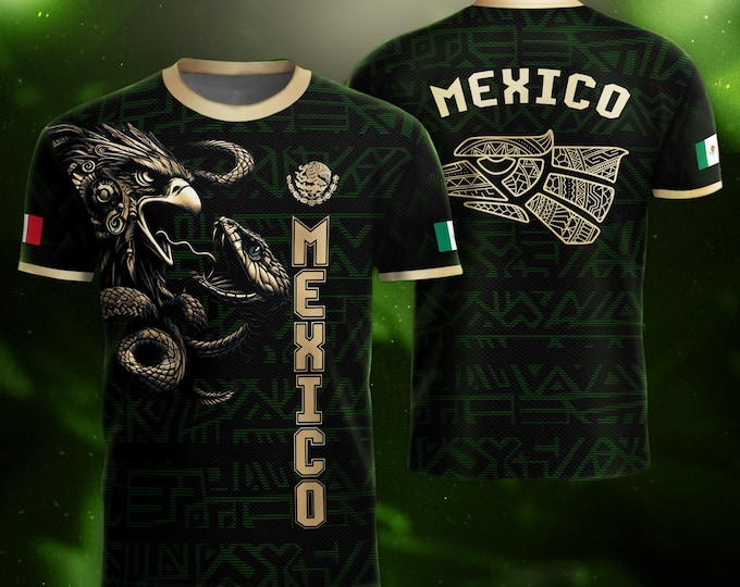 Mexican Jersey Soccer, Mexico Soccer Jersey For Men, Mexican Soccer Jerseys, Soccer Jerseys Gift For Mexican Soccer Players, Game Day Shirts