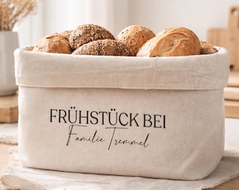 Personalized bread basket | Personalized housewarming gift | Breakfast basket