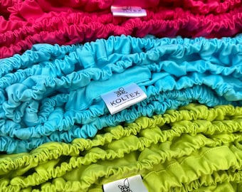 Organic cotton fitted sheets. Twin, Full, Queen,King size. Custom order. 100% Turkish cotton.